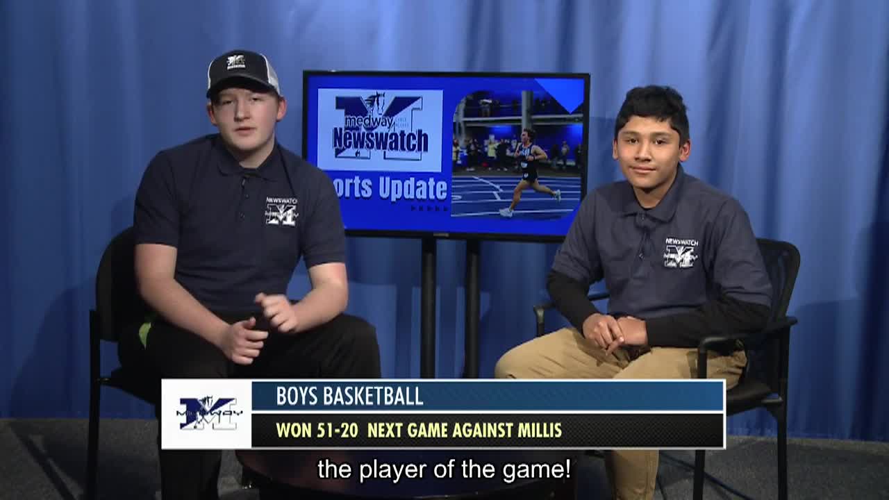 Thumbnail image for Medway High School Morning Announcements January 9, 2026