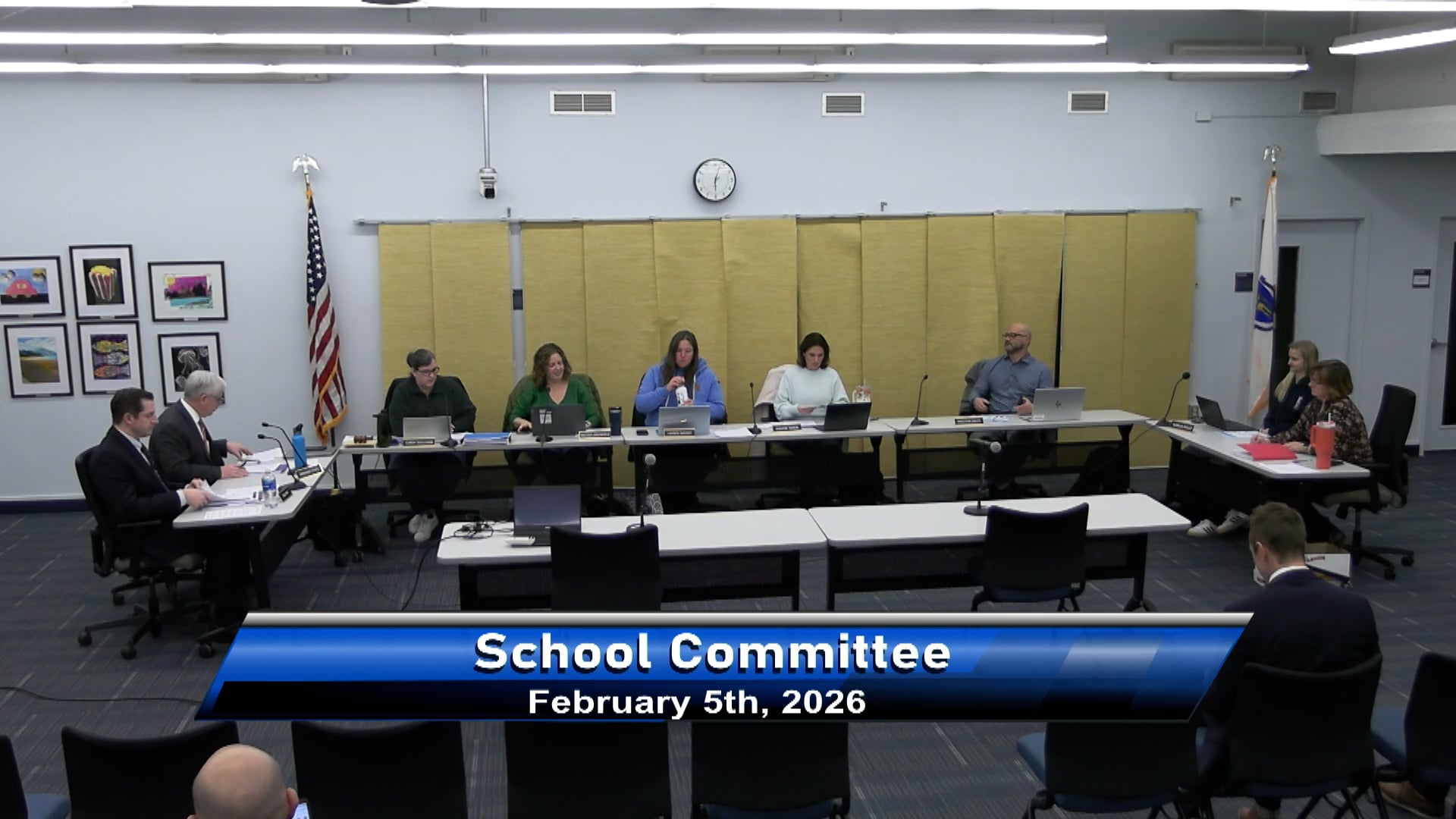 Thumbnail image for School Committee Meeting February 5, 2026