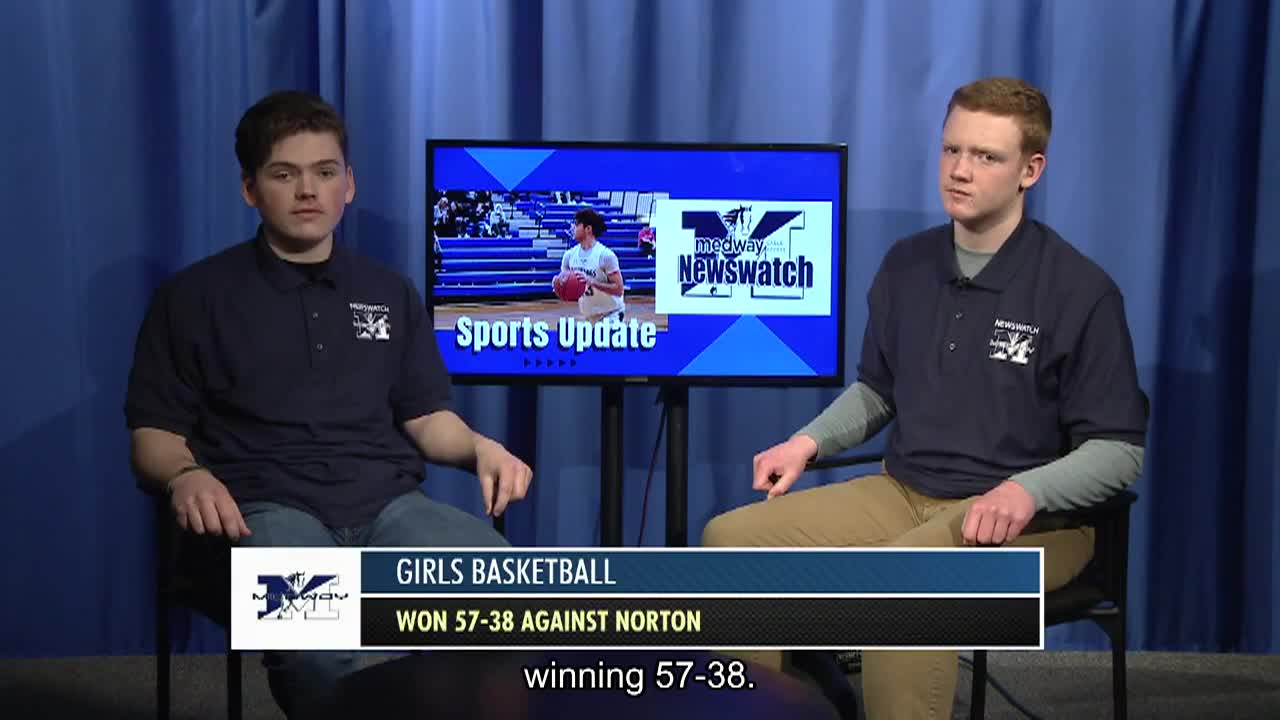 Thumbnail image for Medway High School Morning Announcements February 13, 2026