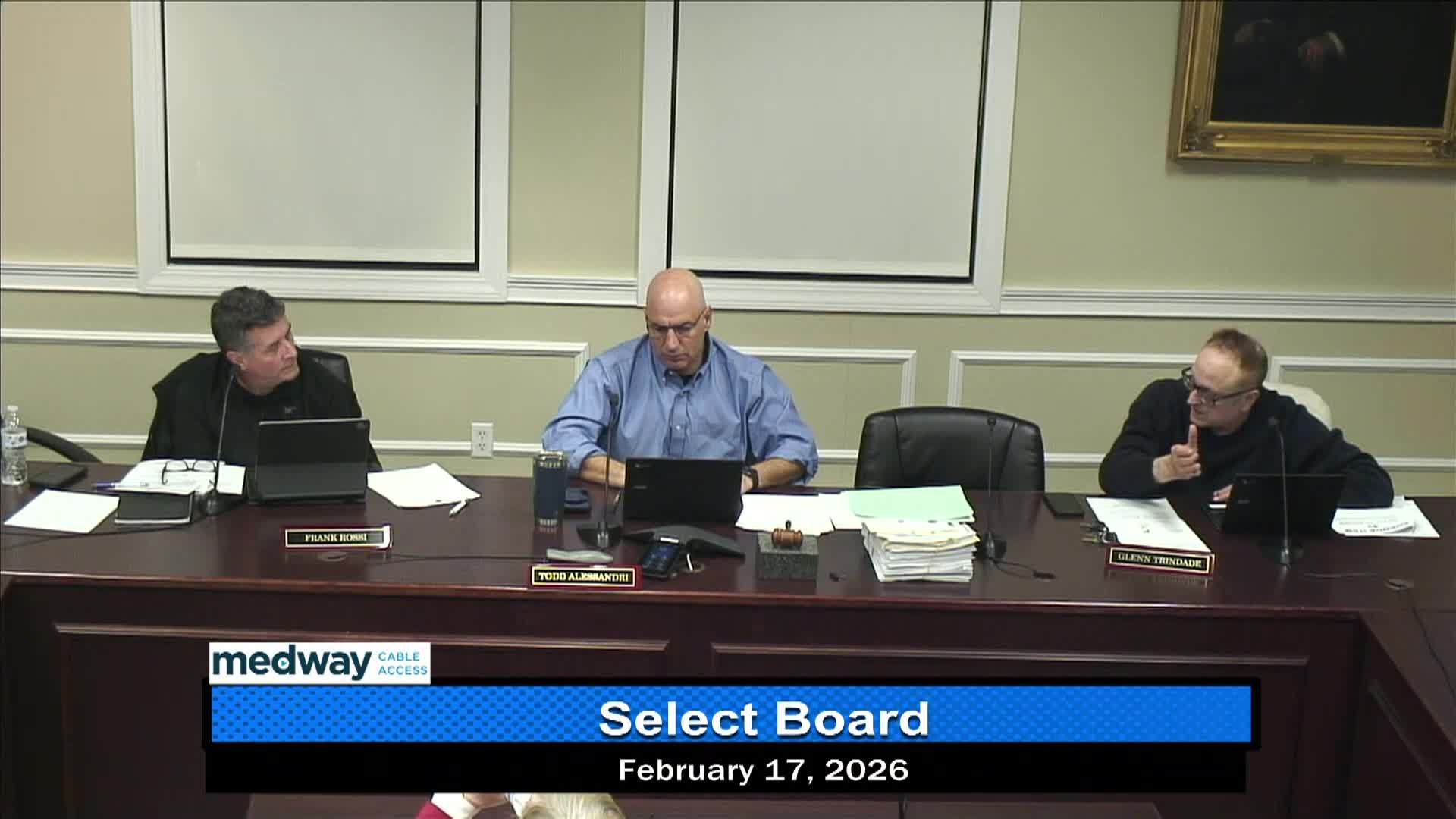 Thumbnail image for Select Board Meeting February 17th, 2026