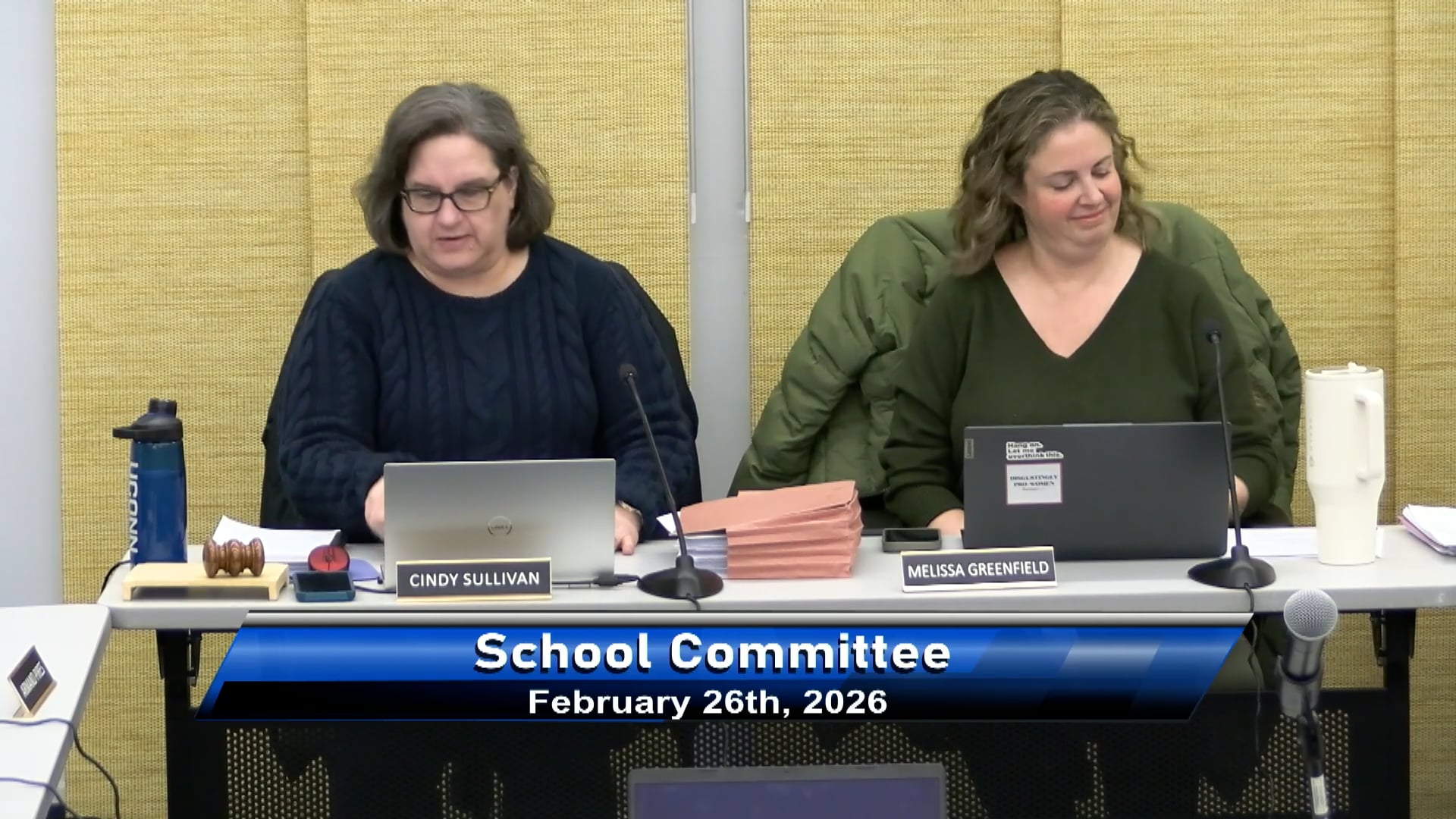 Thumbnail image for School Committee Meeting February 26, 2026