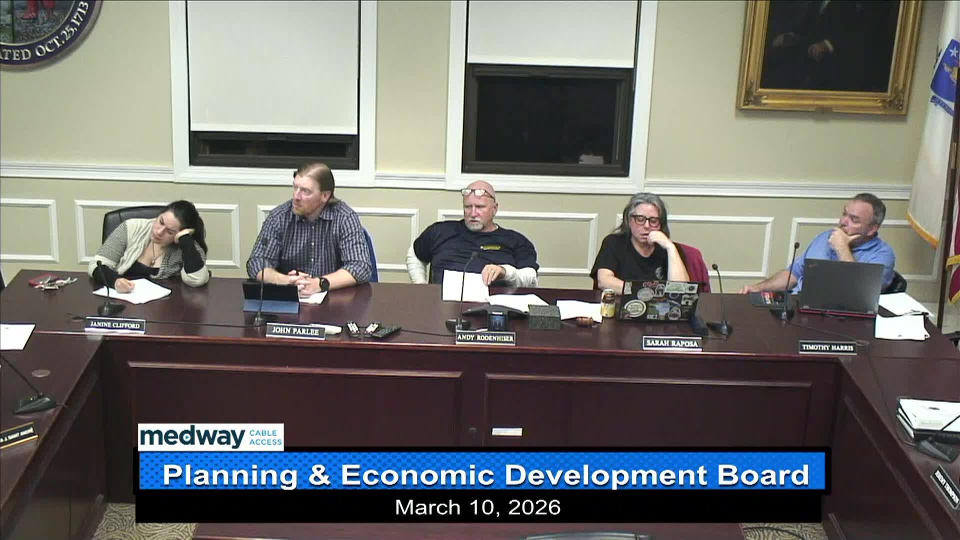 Thumbnail image for Planning & Economic Development Board Meeting March 10, 2026