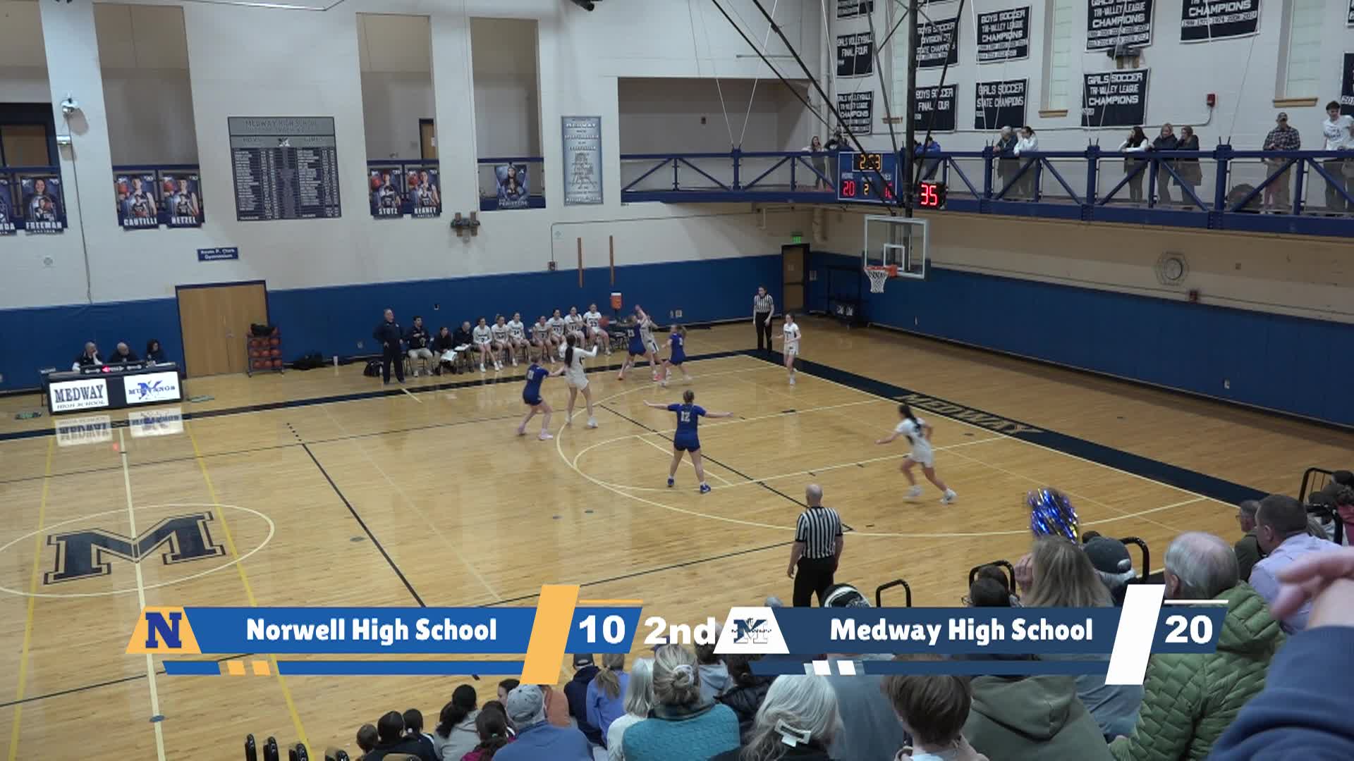 Thumbnail image for MHS Girls Basketball vs Norwell - March 3, 2026