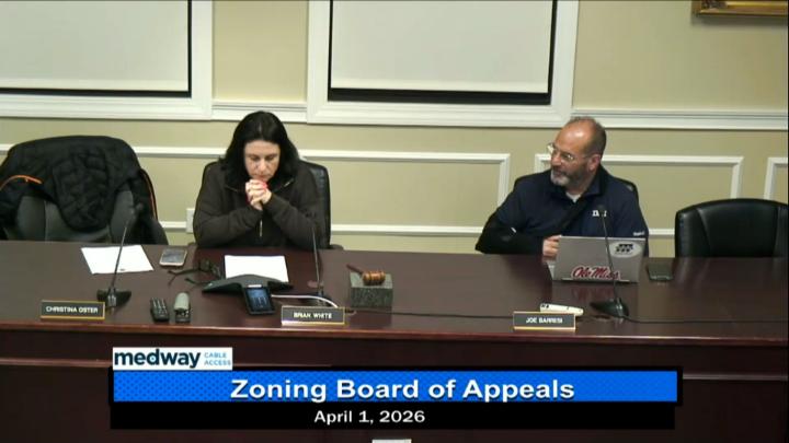 Thumbnail image for Zoning Board of Appeals Meeting April 1, 2026