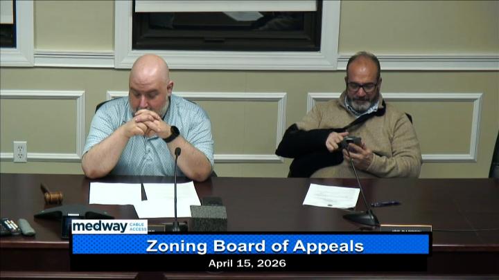 Thumbnail image for Zoning Board of Appeals Meeting April 15, 2026