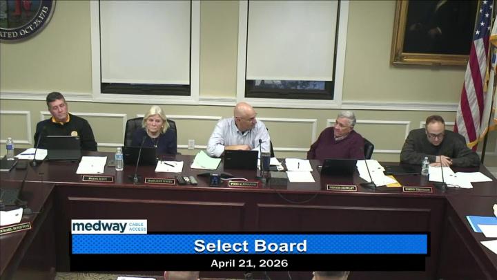 Thumbnail image for Select Board Meeting April 21st, 2026