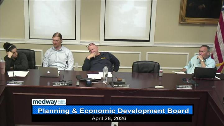 Thumbnail image for Planning & Economic Development Board Meeting April 28, 2026