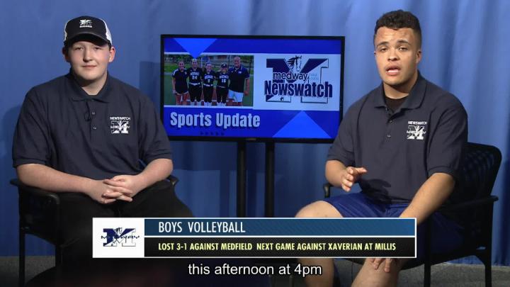 Thumbnail image for Medway High School Morning Announcements May 22nd, 2026