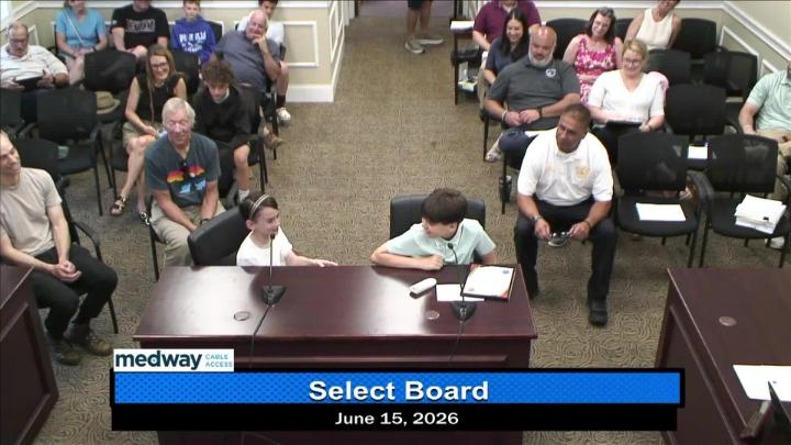 Thumbnail image for Select Board Meeting June 15, 2026