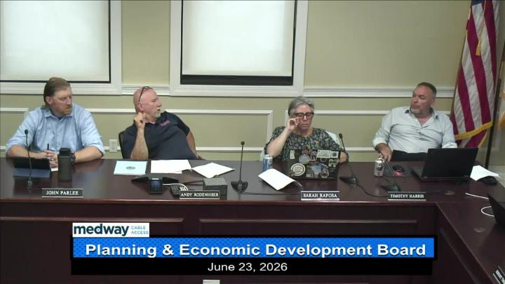 Thumbnail image for Planning and Economic Development Board Meeting June 23, 2026