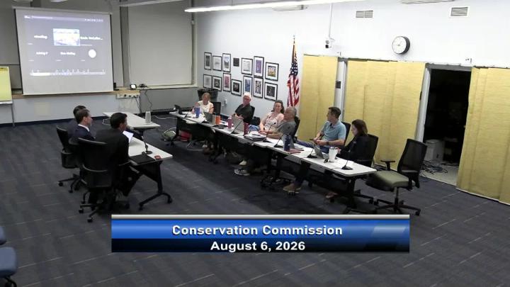 Thumbnail image for Conservation Commission Meeting August 6, 2026