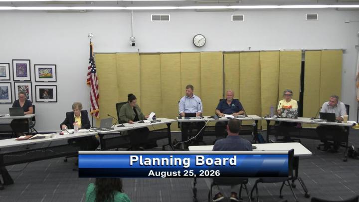 Thumbnail image for Planning & Economic Development Board Meeting August 25, 2026