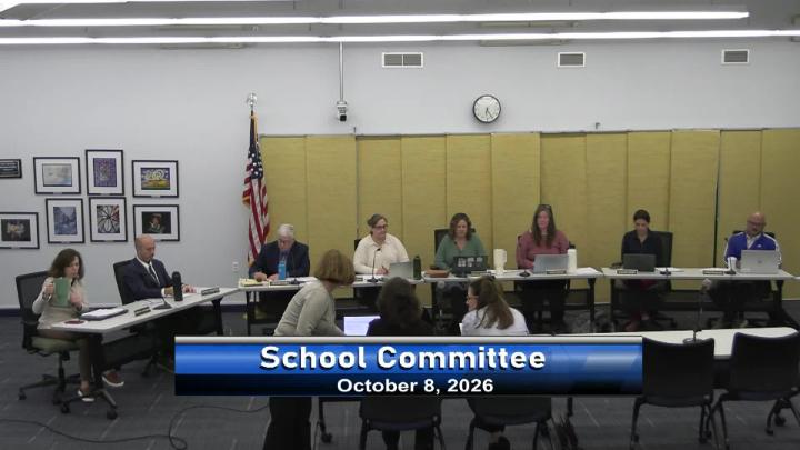 Thumbnail image for School Committee October 8, 2026