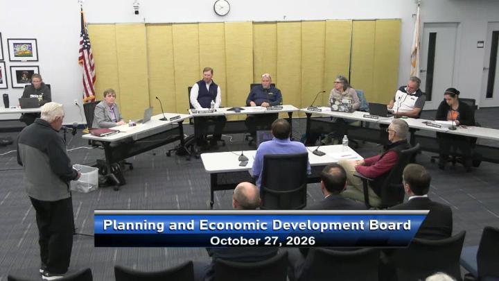 Thumbnail image for Planning and Economic Development Meeting October 27, 2026